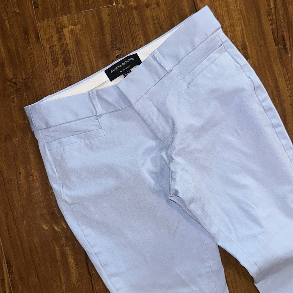 Banana Republic Light Blue Capris